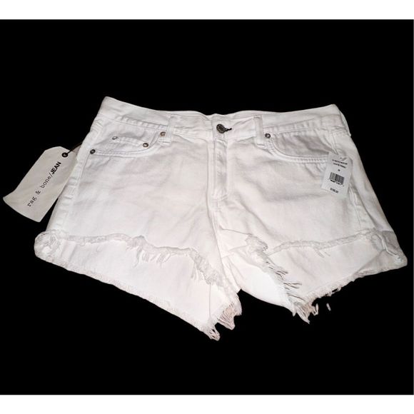 New Rag & Bone Freeport Cut-Off Shorts 29